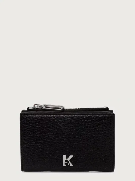 Karl Lagerfeld Jeans portofel pentru femei cu imitație de piele negru