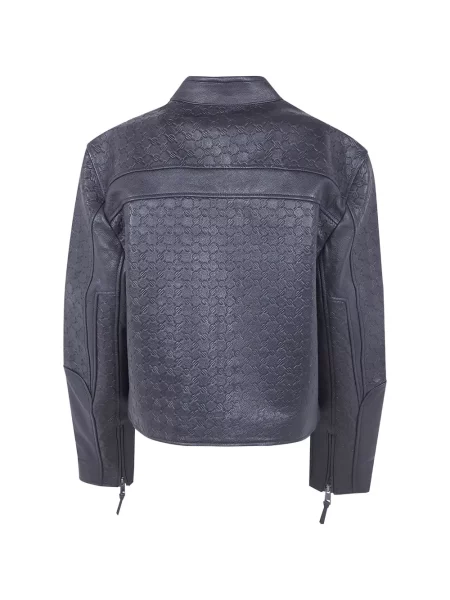 Geanta de piele Daily Paper negru