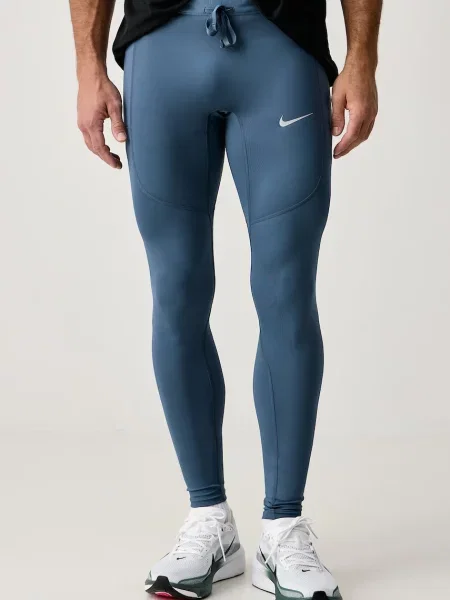 Nike legginsy sportowe Stride Dri-FIT niebieskie