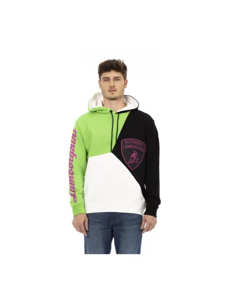 Bluza z kapturem Automobili Lamborghini z kapturem z logo