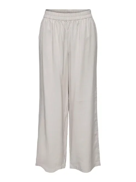 ONLY Pantaloni ONLAris alb kitt bej