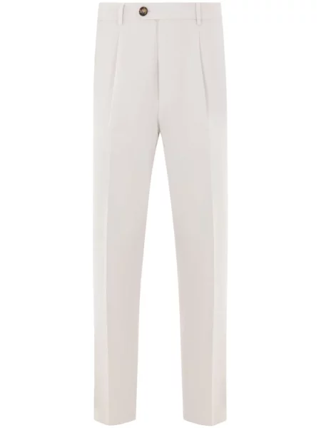 Pantaloni Brunello Cucinelli alb