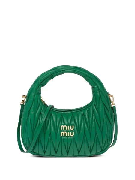 Geantă Miu Miu verde