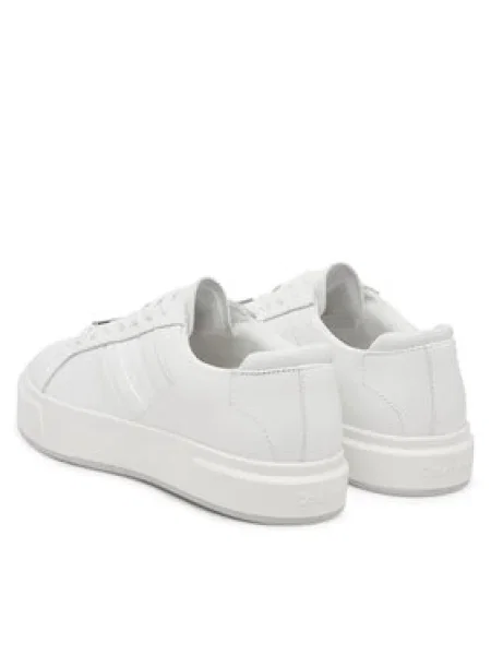 Calvin Klein Sportcipők Basket Cups Lace Up Logo Tape fehér