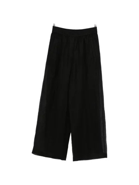 Pantaloni palazzo Brunello Cucinelli negru