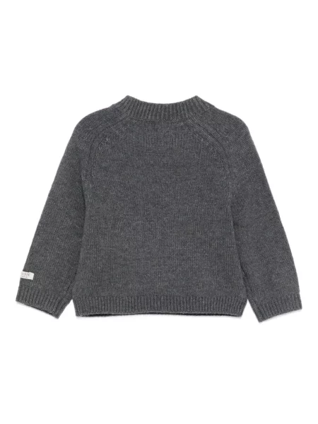 Sweter dziecięcy Donsje szary