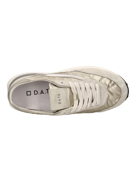 Sneakersy D.a.t.e. skórzane beżowe