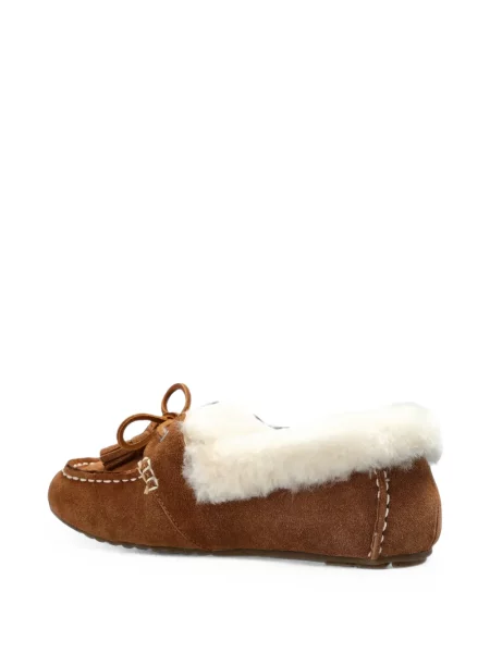 Loafers Emu Australia από δέρμα προβάτου καφέ