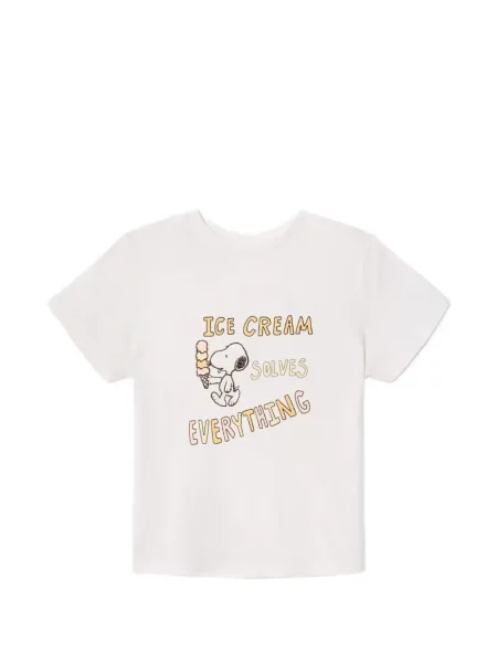 Tricou Re/done cu imagine clasic alb