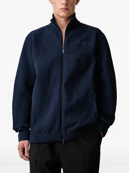 Decupat geacă Adidas cu glugă cu model piele de șarpe alb