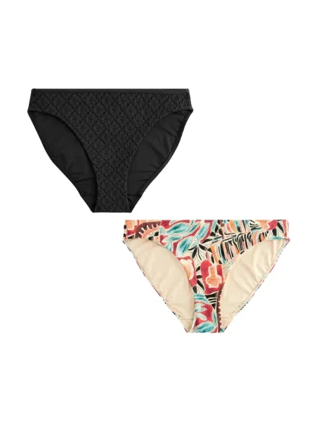 Next Bikini hlačke voda / korala / rdeča črna