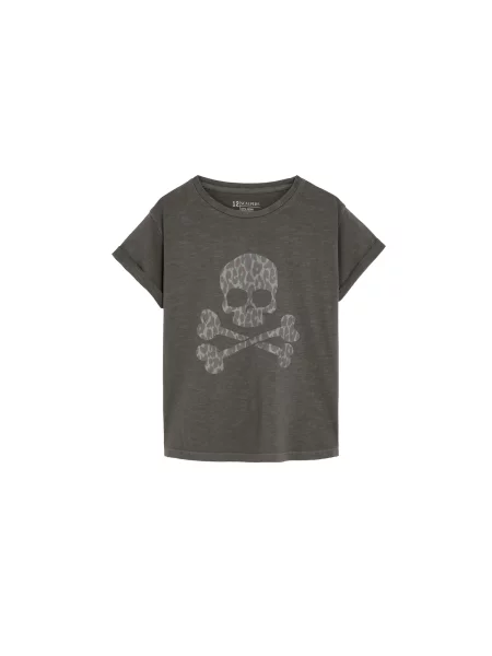 Scalpers Tricou închis gri