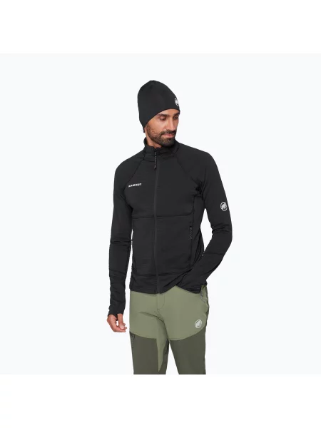 Bluză pentru bărbați Mammut Taiss ML Jacket black negru