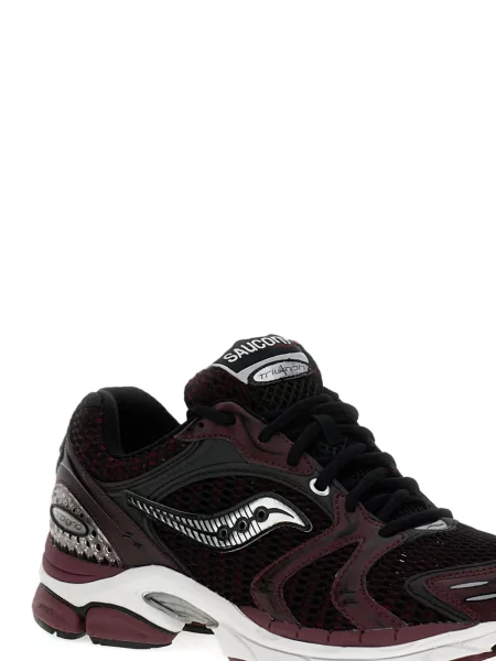 Sneakerși Saucony plasă negru
