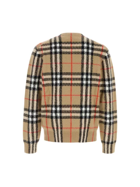 Sweter Burberry beżowy