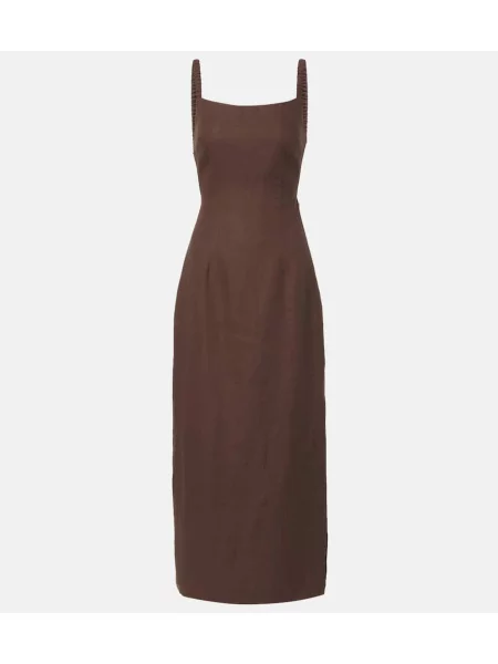 Rochie maxi Sir de in de costum maro