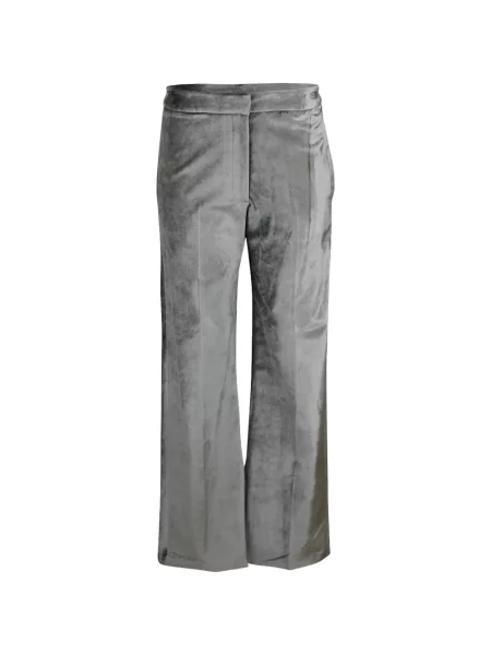 Pantaloni Susan Bender de catifea gri