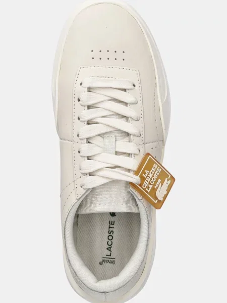 Кроссовки Lacoste бежевые
