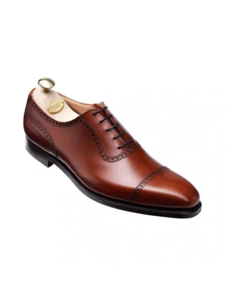 Półbuty Crockett & Jones skórzane brązowe