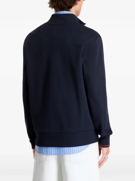 Hanorac cu fermoar Fred Perry albastru