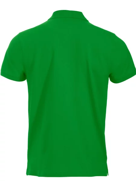 Clique Classic Lincoln S/S polo nowoczesny krój – apple green zielona
