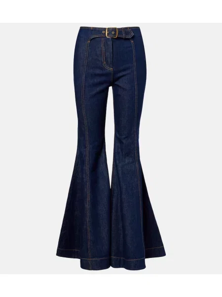 Blugi evazați Zimmermann evazate albastru