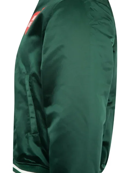 Яке тип бомбър Human Made със сърца зелено