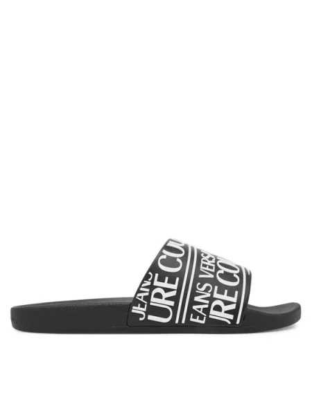 Шлепанцы Versace Jeans Couture черные