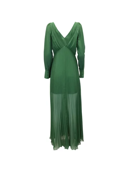 Rochie Self-portrait cu decolteu în V verde
