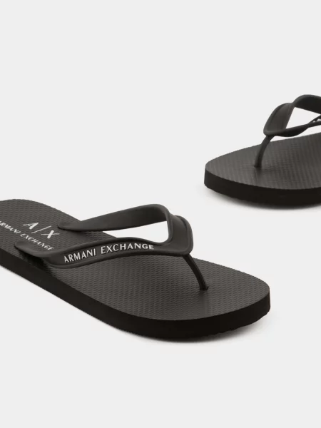 Вьетнамки Armani Exchange черные