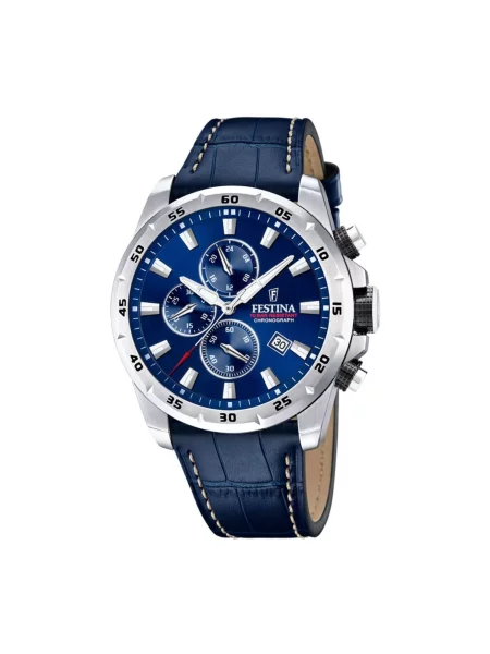 FESTINA Analogové hodinky Chronograph Timeless Chronograph' modrá