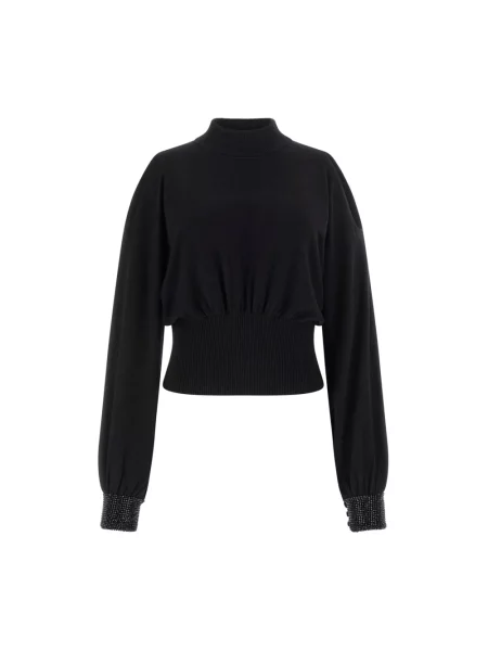 Guess sweter PIMA czarny