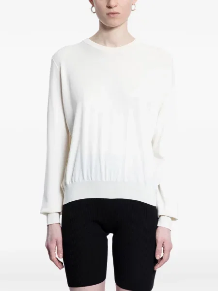 Pulover Jil Sander alb