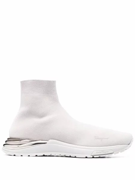Sneakerși Ferragamo gri