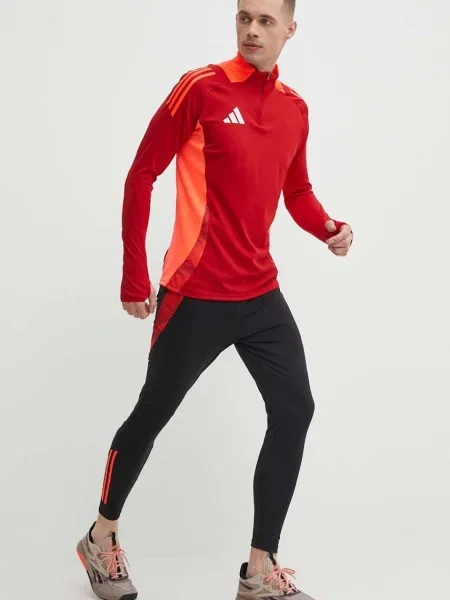 Тренувальна кофта adidas Performance Tiro 24 візерунок червоний