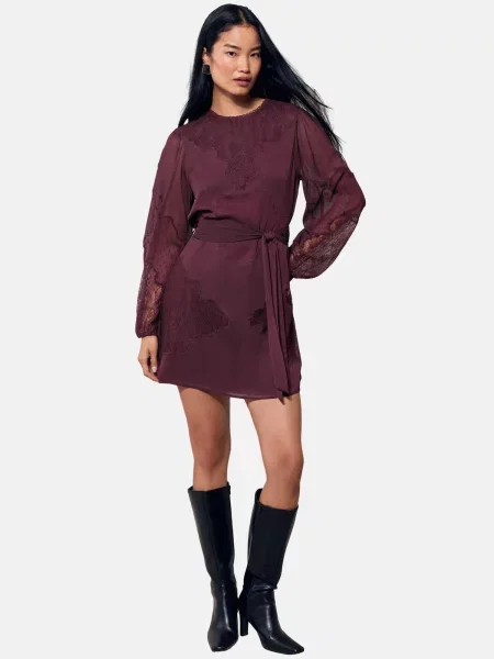 Lipsy Rochie mov vânătă