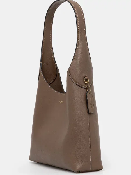 Coach Kožna torba Brooklyn Shoulder Bag 28 smeđa
