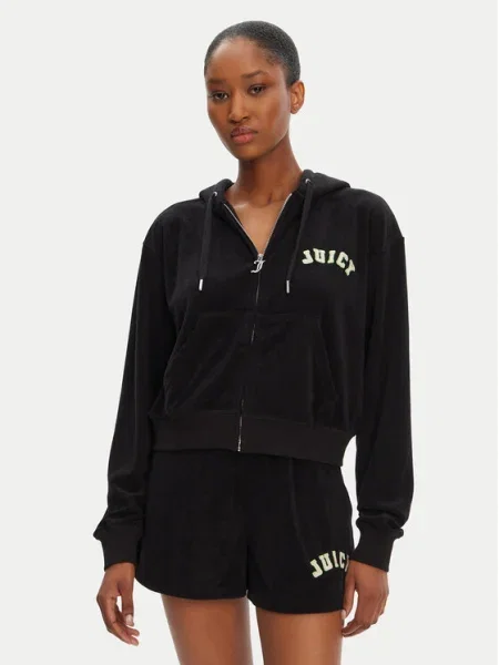 Juicy Couture Bluză Nala Oversize negru