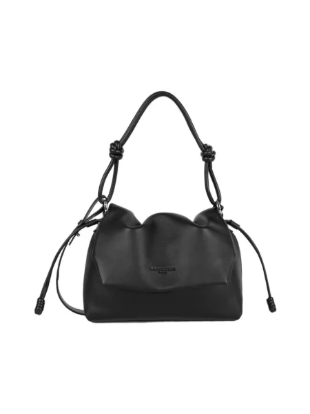 Torebka crossbody Lancaster skórzana czarna