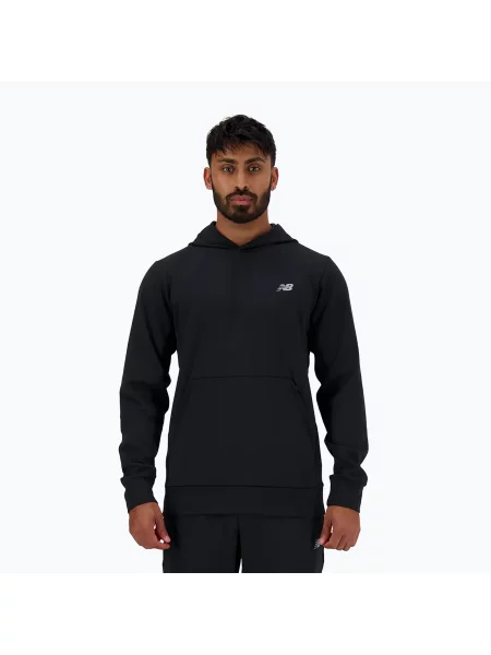 Bluza New Balance Tech Knit Hoodie black czarna