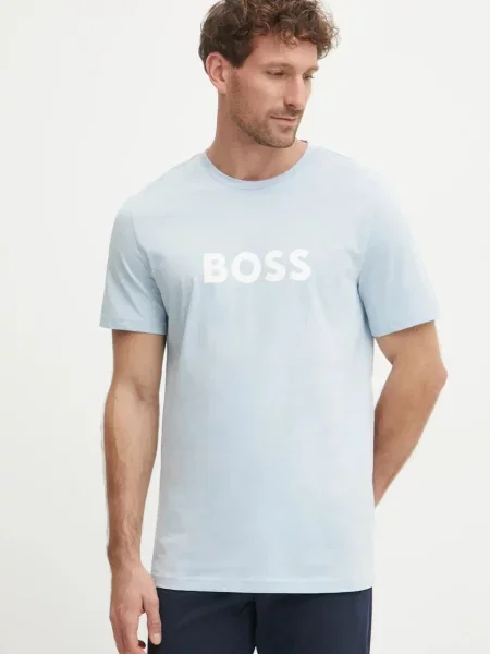 BOSS tričko modré