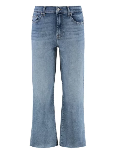 Cropp blugi evazați 7 For All Mankind albastru