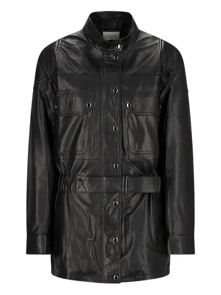 Kurtka skórzana Magda Butrym czarna