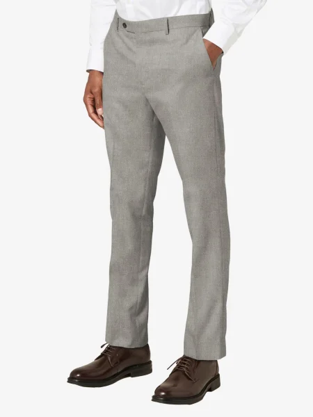 Next Pantaloni cu dungă grej