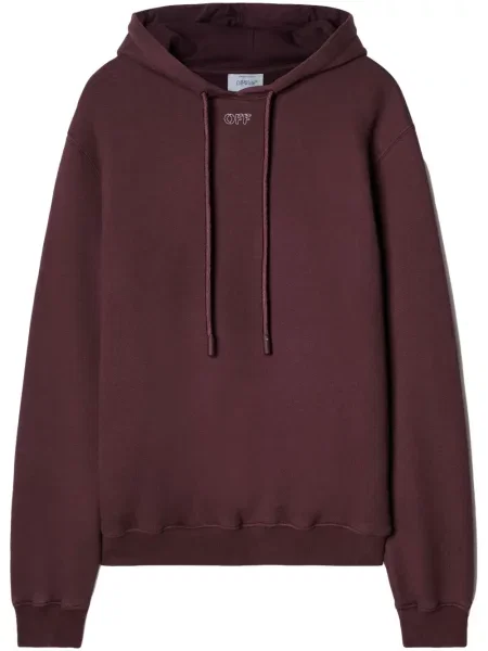 Hanorac cu glugă Off-white alb