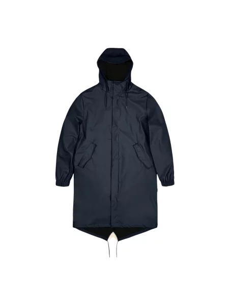 Parka Rains niebieska