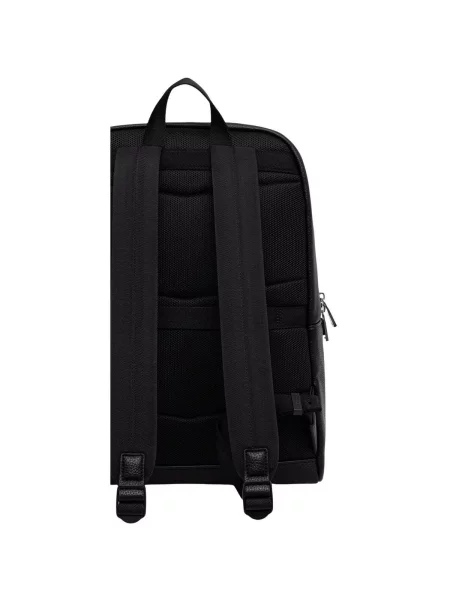 BOSS ruksak pánsky z imitácie kože Ray EVO_Backpack čierna