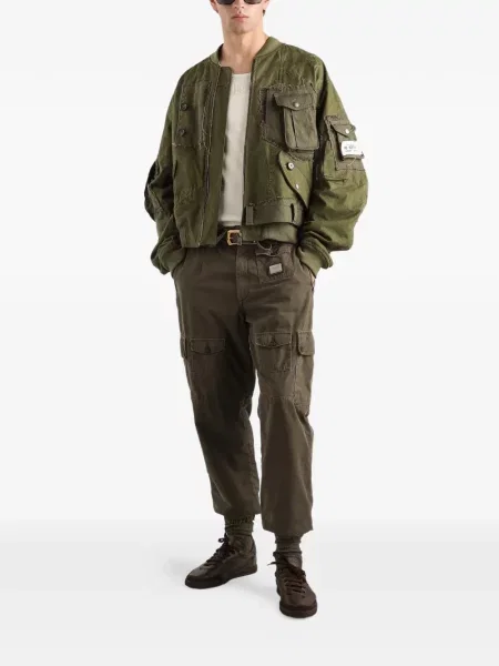 Geacă bomber Dolce & Gabbana verde