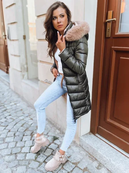 Kurtka zimowa SOPHIA SNUGGLE Dstreet zielona