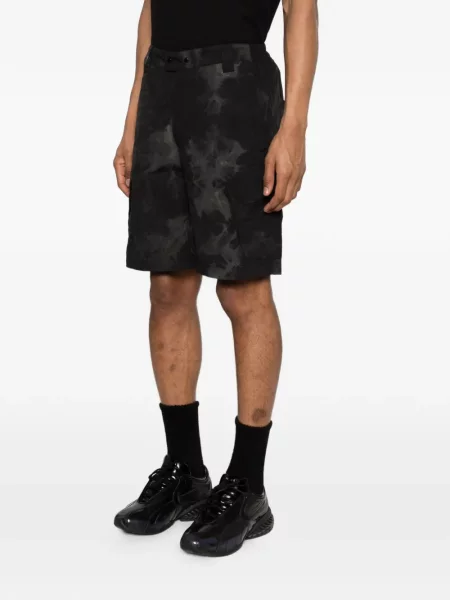 Šortky cargo Jg1 s vázáním černé